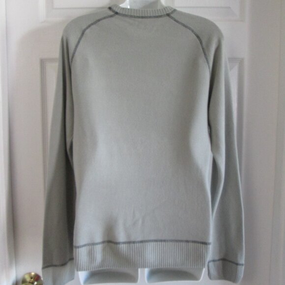 AEROPOSTALE Gray Lightweight Crewneck Sweater (S) EUC - Picture 2 of 7